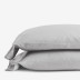 Premium Breathable Relaxed Linen Solid Pillowcases - Gray, Standard