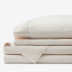 Premium Breathable Relaxed Linen Bed Sheet Set - Parchment, Twin