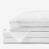 Premium Breathable Relaxed Linen Bed Sheet Set - White, Twin
