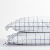 Block Plaid Classic Cool Cotton Percale Pillowcases - Navy, Standard