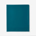 Classic Cool Cotton Percale Flat Bed Sheet - Teal, Twin