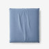 Classic Cool Cotton Percale Fitted Bed Sheet - Slate Blue, Twin