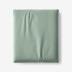 Classic Cool Cotton Percale Fitted Bed Sheet - Thyme, Twin