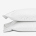 Classic Cool Cotton Percale Pillowcases - White, Standard