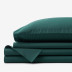 Classic Cool Cotton Percale Bed Sheet Set - Hunter Green, Twin XL