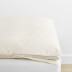 Classic Cool Cotton Percale Featherbed Cover - Ivory, Twin