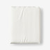 Dobby Stripe Classic Smooth Wrinkle-Free Sateen Fitted Bed Sheet - Cream, Twin