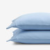 Classic Easy-Care Jersey Knit Pillowcases - Cloud Blue, Standard