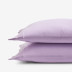 Classic Jersey Knit Easy Care Solid PIllowcase Set - Lavender, Standard