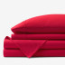 Classic Easy-Care Jersey Knit Bed Sheet Set - Red, Twin