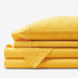 Classic Easy-Care Jersey Knit Bed Sheet Set - Yellow, Twin