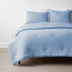 Classic Easy-Care Jersey Knit Comforter Set - Cloud Blue, Twin/Twin XL