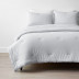 Classic Easy-Care Jersey Knit Comforter Set - Light Gray, Twin/Twin XL