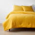 Classic Easy-Care Jersey Knit Comforter Set - Yellow, Twin/Twin XL