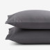 Premium Ultra-Cozy Cotton Flannel Pillowcases - Stone Gray, Standard