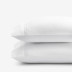 Marcella Premium Smooth Egyptian Cotton Sateen Pillowcases - White, Standard