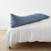 Classic Smooth Wrinkle-Free Sateen Body Pillow Cover - Infinity Blue, 20X72
