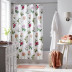 Cameilla Floral Premium Smooth Wrinkle-Free Sateen Shower Curtain - Cream
