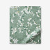 Maria Floral Classic Smooth Rayon Made From Bamboo Sateen Flat Bed Sheet - Green Multi, Twin