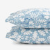 Misty Leaf Premium Ultra-Cozy Cotton Flannel Pillowcases - Blue, Standard