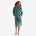 Women's Short Robe - Green Agate, XS