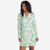 TENCEL™ Modal Jersey Knit Nightshirt - Spring Blooms, XS