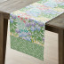 Garden Floral Cotton Table Runner - Floral Blossom, 16 in. x 90 in.