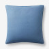 Linen Pillow Cover - Denim Blue
