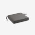 Replacement Boxed Edge Chair Cushion - Charcoal, 16 in. x 15 in.