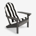 Adirondack Chair Cushion - Cabana Classic