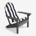 Adirondack Chair Cushion - Cabana Navy
