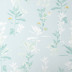 Aqua Leaf Silhouette Wallpaper - Teal Blue