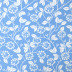 Leaves Wallpaper - White/Blue