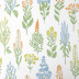 Botanical Floral Wallpaper - Blue/White