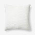 Somerset Decorative Pillow Cover - White, 20 in. x 20 in.