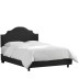 Hudson Linen Bed - Black