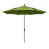 Market Umbrella with Crank Lift - Bronze Finish, Macaw, 11 ft.