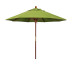 Commercial Grade Umbrella with Hardwood Frame - Macaw, 9 ft.