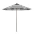 Commercial Grade Umbrella with Manual Lift - Bronze Finish, Cabana Classic, 9 ft.