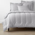 Classic Smooth Wrinkle-Free Sateen Comforter - Gray Mist, Twin/Twin XL