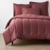 Classic Smooth Wrinkle-Free Sateen Comforter - Mulberry, Full