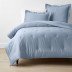 Classic Smooth Rayon Made From Bamboo Sateen Comforter - Misty Blue, Full