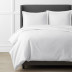 Luxe Ultra-Cozy Cotton Flannel Duvet Cover - White, Twin/Twin XL
