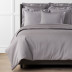 Premium Smooth Supima® Cotton Wrinkle-Free Sateen Duvet Cover - Silver, Twin/Twin XL