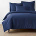 Classic Smooth Wrinkle-Free Sateen Bed Duvet Cover - Blue Sapphire, Twin/Twin XL