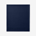 Premium Cool Supima® Cotton Percale Flat Bed Sheet - Navy, Twin/Twin XL
