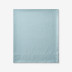 Premium Cool Supima® Cotton Percale Flat Bed Sheet - Slate Blue, Twin/Twin XL