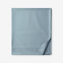 Classic Smooth Wrinkle-Free Sateen Flat Bed Sheet - Blue Shale, Twin