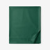Classic Smooth Wrinkle-Free Sateen Flat Bed Sheet - Evergreen, Twin