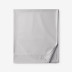 Classic Smooth Wrinkle-Free Sateen Flat Bed Sheet - Gray Mist, Twin
